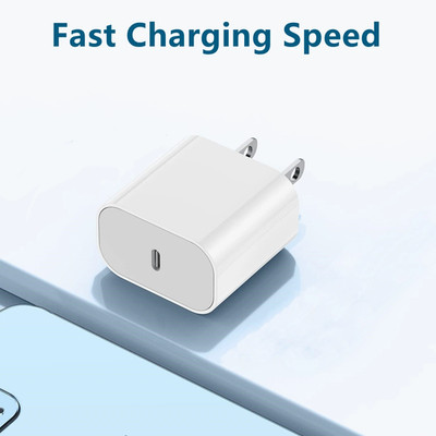 New 20W PD USB-C Fast Charger Adapter for iPhone 17/16/15/14/13/12/11/XR Pro Max
