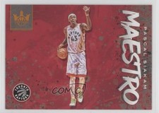2019-20 Panini Court Kings Maestros Citrine 10/49 Pascal Siakam #2 3j3