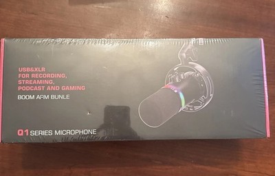 XLR & USB Q1 Microphone for Recording, Streaming Gaming Podcast