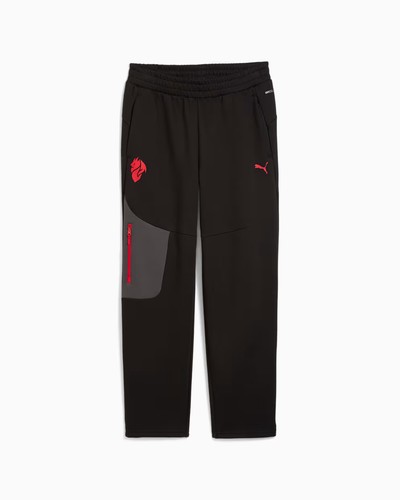 Ac Milan Puma Pantaloni tuta Pants Nero Cotone 2025 26 PUMATECH - Foto 6 di 12