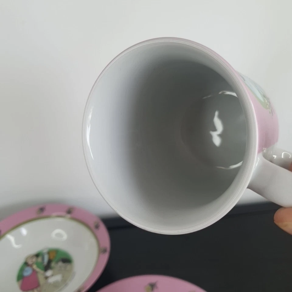 Heidi Geschirrset Frühstücksteller  Schälchen Tasse Geschirr Porzellan 2011 - Bild 3 von 4