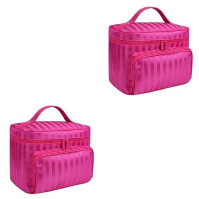 Set of 2 Kosmetik Tasche Schmink Reise-Kosmetiktasche Make-up-Tasche