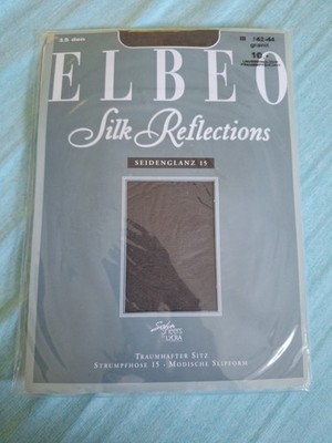 Elbeo Silk Reflections Seidenglanz 15 den Größe III 42-44 900022 3795 Granit