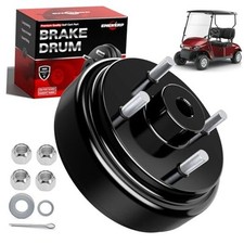 Golf Cart Brake Drum for EZGO TXT 1982-UP Electric and 2-Cycle 1982-1993 Gas,
