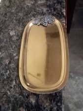 Cunill Orfebres Barcelona Grape bunch tray . I Think It's Brass