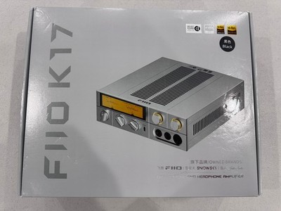 FiiO k17 DAC & Headphone Amplifier Black- Ships from USA AK4191+AK4499EX*2