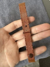 Vintage Watch Strap 14 mm soft Leather Nos Top Quality amazing look 