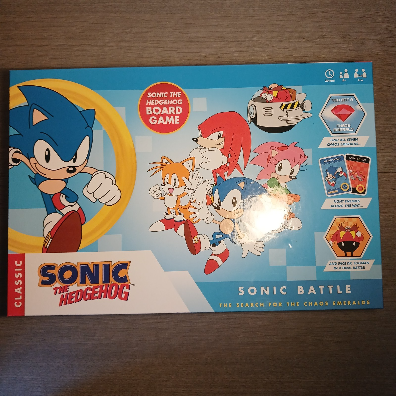 Sonic the Hedgehog: Sonic Battle Board Game - The Search for the Chaos Emeralds