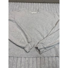 Abercrombie Fitch Soft A F Collection Heather Grey Crewneck Sweatshirt Small