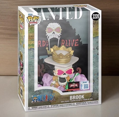 🏴‍☠️PRESALE Funko Pop One Piece Wanted Poster Brook #2220