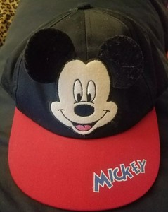mickey mouse baseball hat with ears