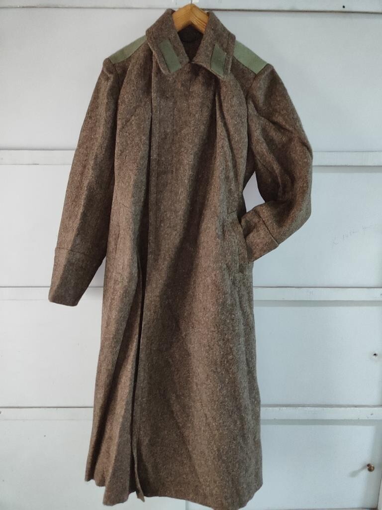 USSR Military Jacket Soldier Overcoat Winter Soviet Coat