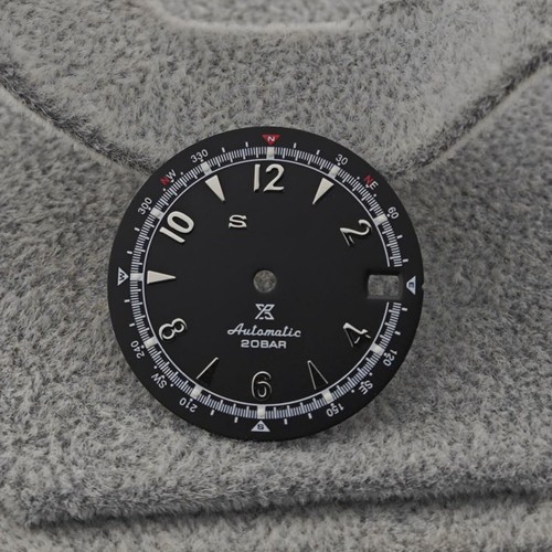 Green Luminous 28.5MM Watch Dial Watch Accessories for NH35 NH35A/4R35 Movement - Picture 20 of 22