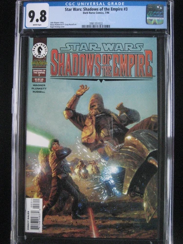 Star Wars Shadows of the Empire #3 CGC 9.8 WP Marvel 1996 1st full app 4-Lom