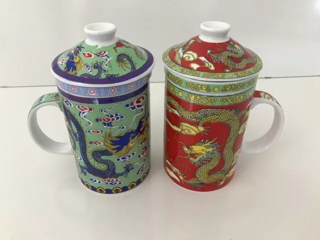 Chinese tea clearance mug with lid