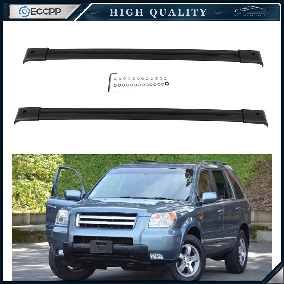 2008 honda pilot cross bars sales
