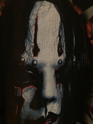 M Vintage Joey Jordison Slipknot T-Shirt Early 2000s Rare Iowa
