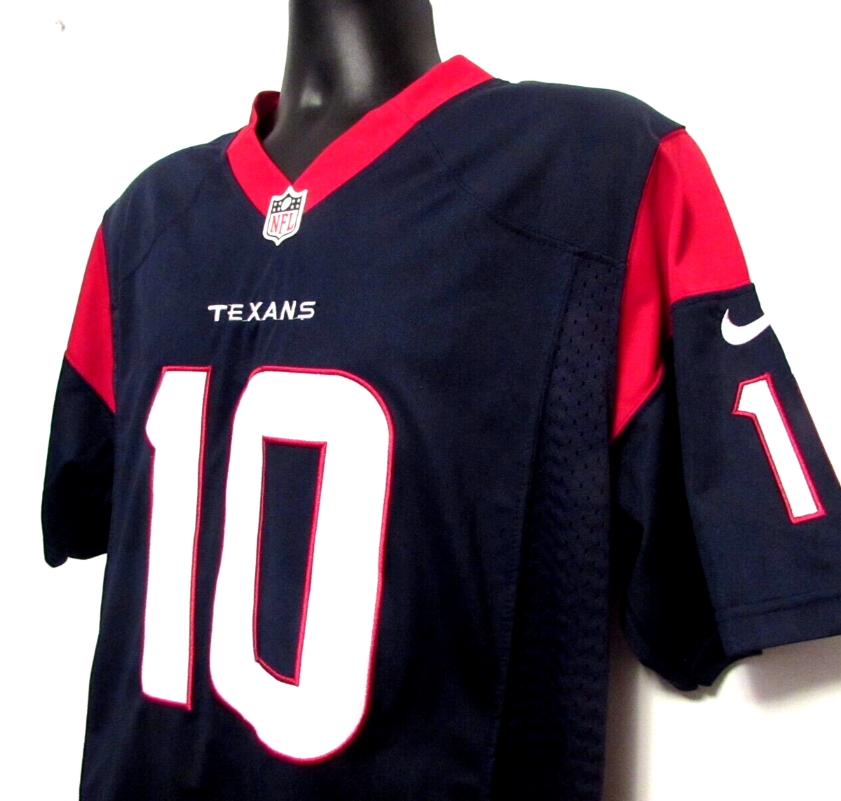 Nike On Field Men's Stitched Jersey Small Black NFL Houston Texans Hopkins  #10