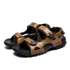 Men Sandals Non-slip Fishing Hiking Climbing Trekking Roman Beach Slippers