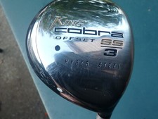 King Cobra Hyper Steel Offset SS 3-Wood Men's RH 50g Lite Flex Graphite /w Cover