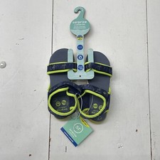 Surprize by Stride Rite Blue Green Everyday Water Shoes Light-Up Boys Sz 12 NEW