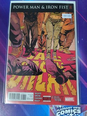 POWER MAN AND IRON FIST #8 VOL. 3 8.0 MARVEL COMIC BOOK E87-139