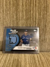 2021 Topps Series 2 Nate Pearson RC Patch Relic /199 MLM-NP Blue Jays