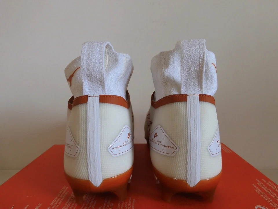 Nike Alpha Menace Elite 3 Texas Longhorns White-Des Orange Sz 11.5 [DH3352-100] - Image 4 of 4