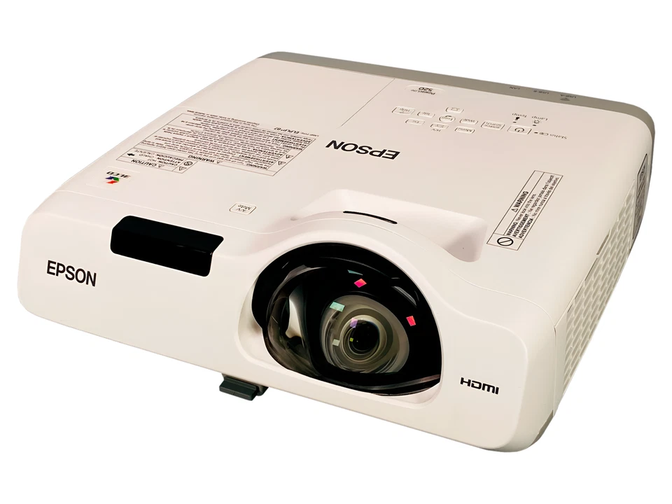 Epson PowerLite 520 3LCD Projector Short-Throw 2700 ANSI H674A HDMI w/bundle - Image 4 of 4