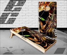 Bow Reaper Buck Blaze Camo Cornhole Boards Bean Bag Toss Game