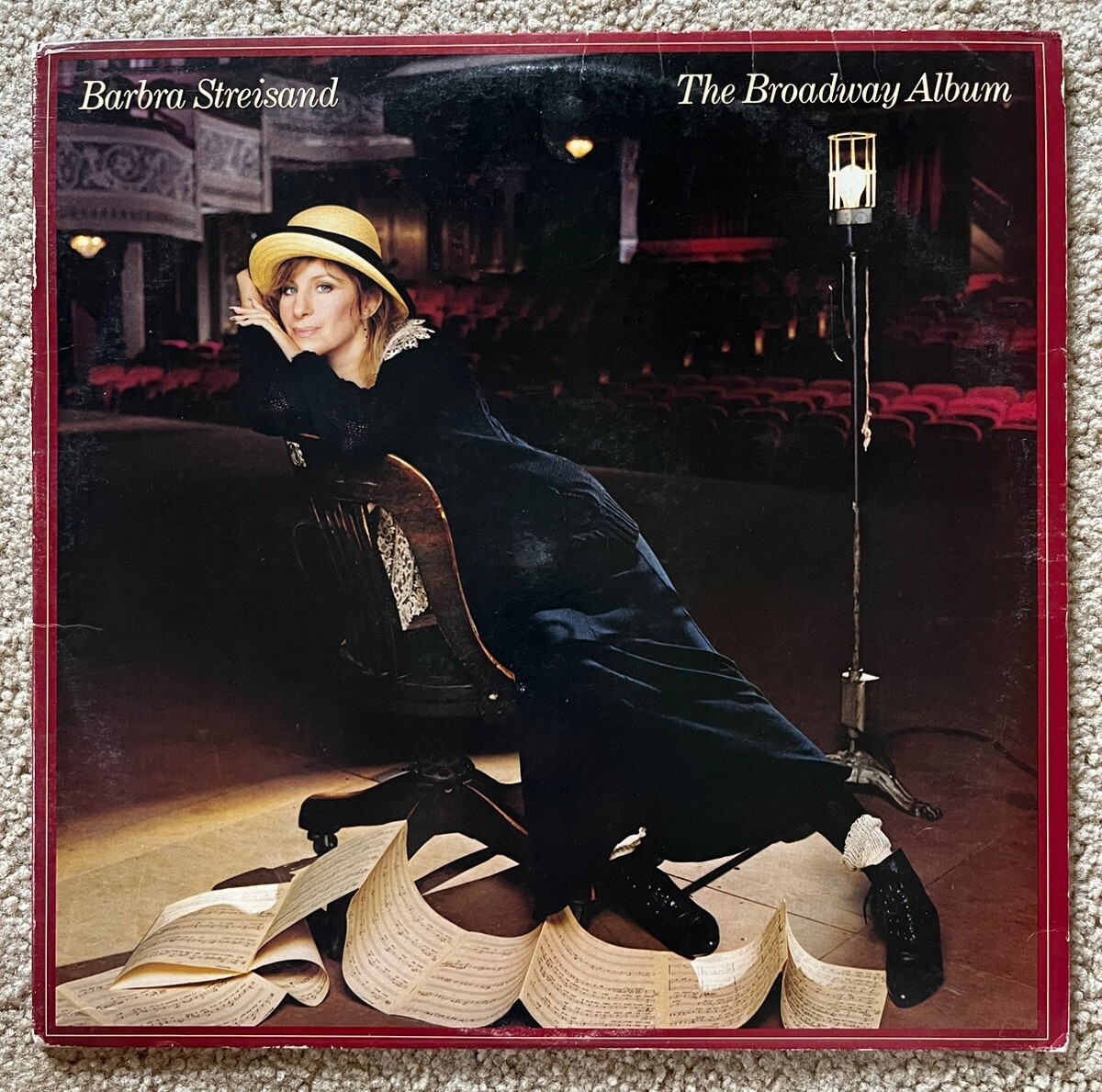 BARBRA STREISAND - The Broadway Album LP 1985 In Shrink
