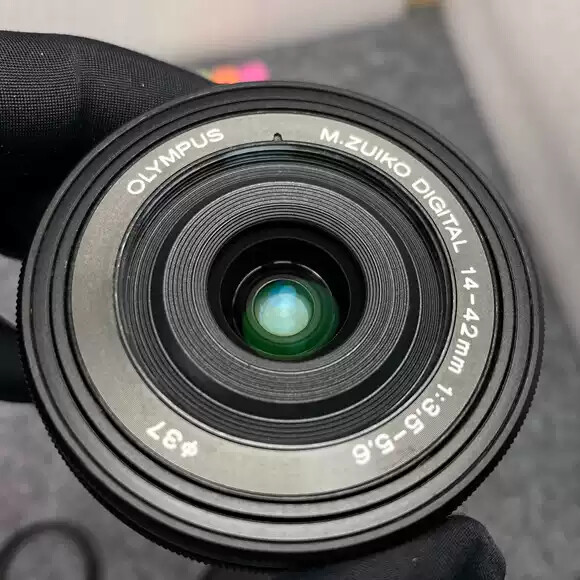 Olympus  M.ZUIKO マイクロフォーサーズ 14-42ｍｍ F 1:3.5-5.6 M.Zuiko 14-42mm f/3.5-5.6 EZ Black Lens for Panasonic Olympus