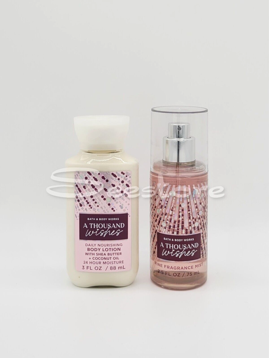 Bath Body Works A Thousand Wishes Travel Size Body Mist Body