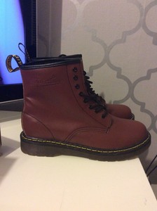dr martens oxblood shoes