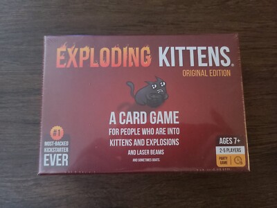 EXPLODING KITTENS Card Game Still Factory Sealed