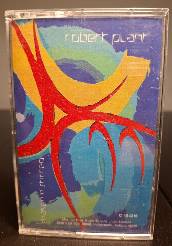Robert Plant - Shaken 'N Stirred Cassette (Es Paranza Records 1985) Dolby HX Pro