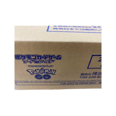 Pokmon TCG Japanese Pokmon Go Carton Case (20 Booster Boxes) Sealed Pokmon TCG Japanese Pokmon Go Carton Case (20 Booster Boxes) Sealed