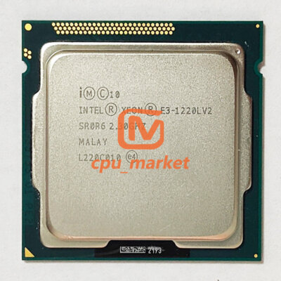 Intel Xeon E3-1220L v2 2.3 GHz Dual Cores SR0R6 CPU Processor LGA1155