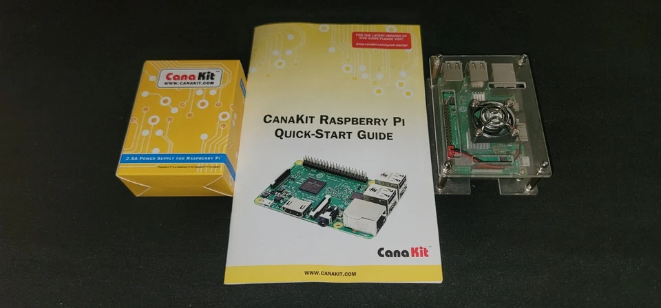 New CanaKit Raspberry Pi 3 Model B and Used Pi 3 Model B With Clear Case & Trans - Image 4 of 4