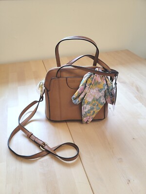 Steve Madden Bcosta Crossbody Bag With Floral Scarf
