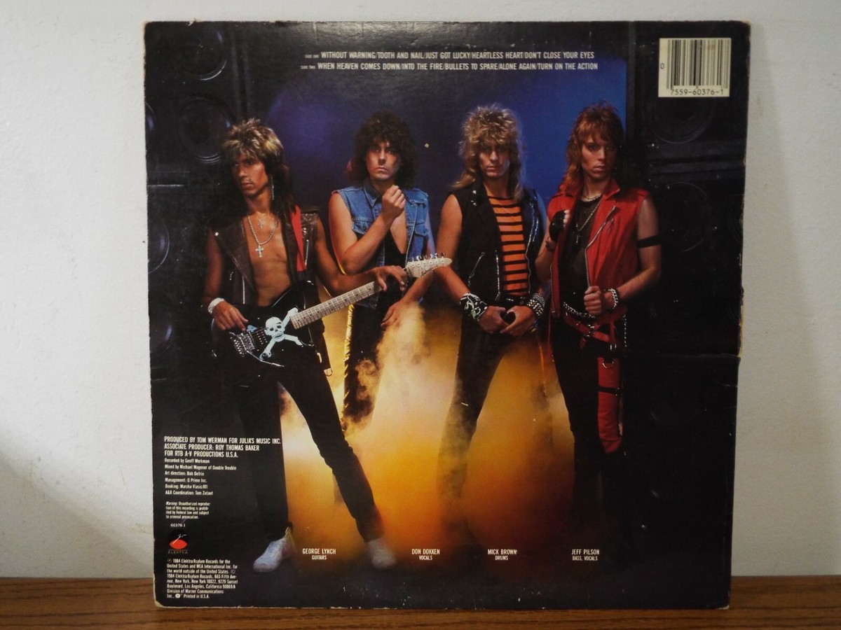 DOKKEN TOOTH AND NAIL LP VINYL ALBUM | eBay