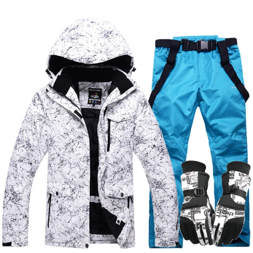 New Warm Ski Suit Men Women Windproof Skiing Snowboarding Jacket Pants Set - Picture 31 of 41