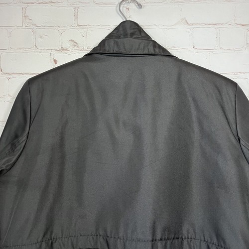 Andrew Marc New York Chore Jacket Mens Size Large Black Barn Quilted Lined - Picture 9 of 13