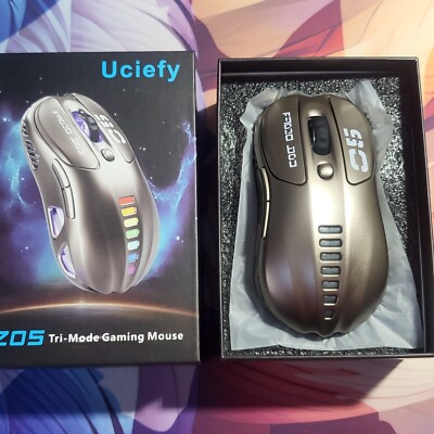 Uceify Alien Z05 Wireless Gaming Mouse Tri-Mode 2.4G/Bluetooth/USB-C Wired Mouse