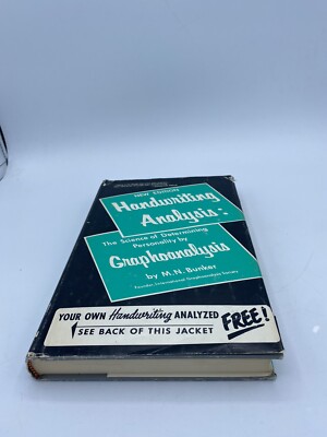 Handwriting Analysis: The Science Of Determining Personality By Bunker