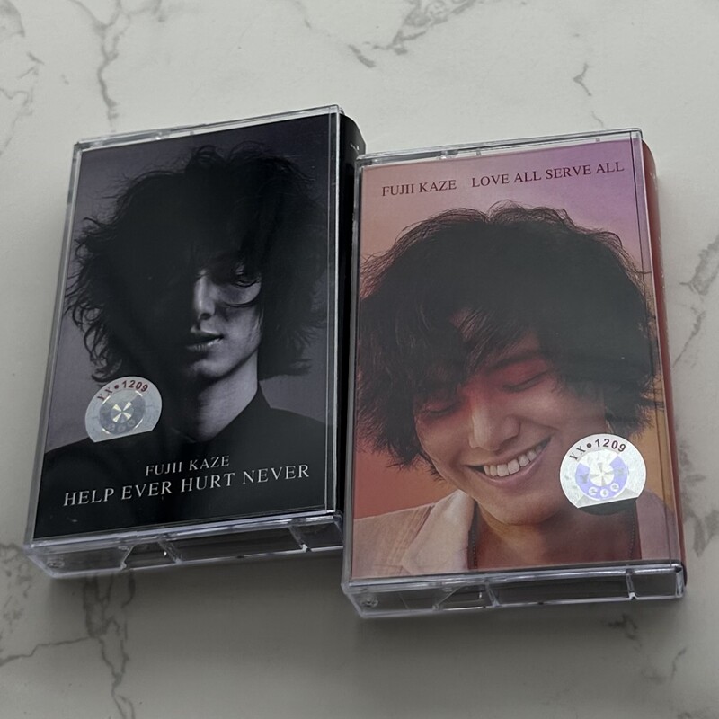 Tape Fujii Feng HELP EVER HURT NEVER LOVE ALL SERVE ALL Two Discs