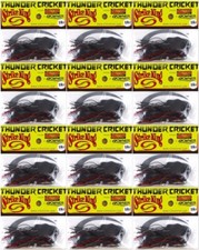 (12) Strike King 5/8 Oz Thunder Cricket Bladed Vibrating Jigs Black Widow New