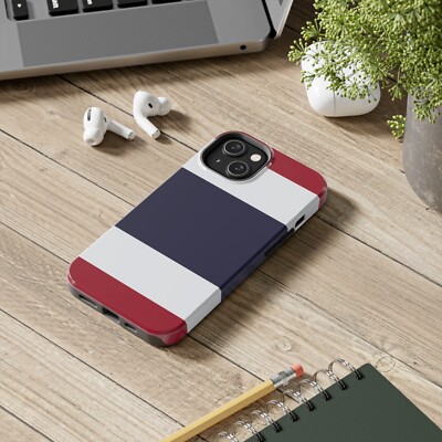 Thailand flag iPhone 15, 14, 13, Pro, Plus, Max, Mini premium case, cover