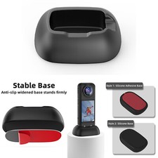 Fixed Base Desktop Stand Silicone Base Non-Slip Display Holder for Insta360 X5