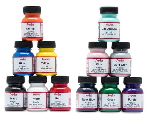 paint for leather trainers